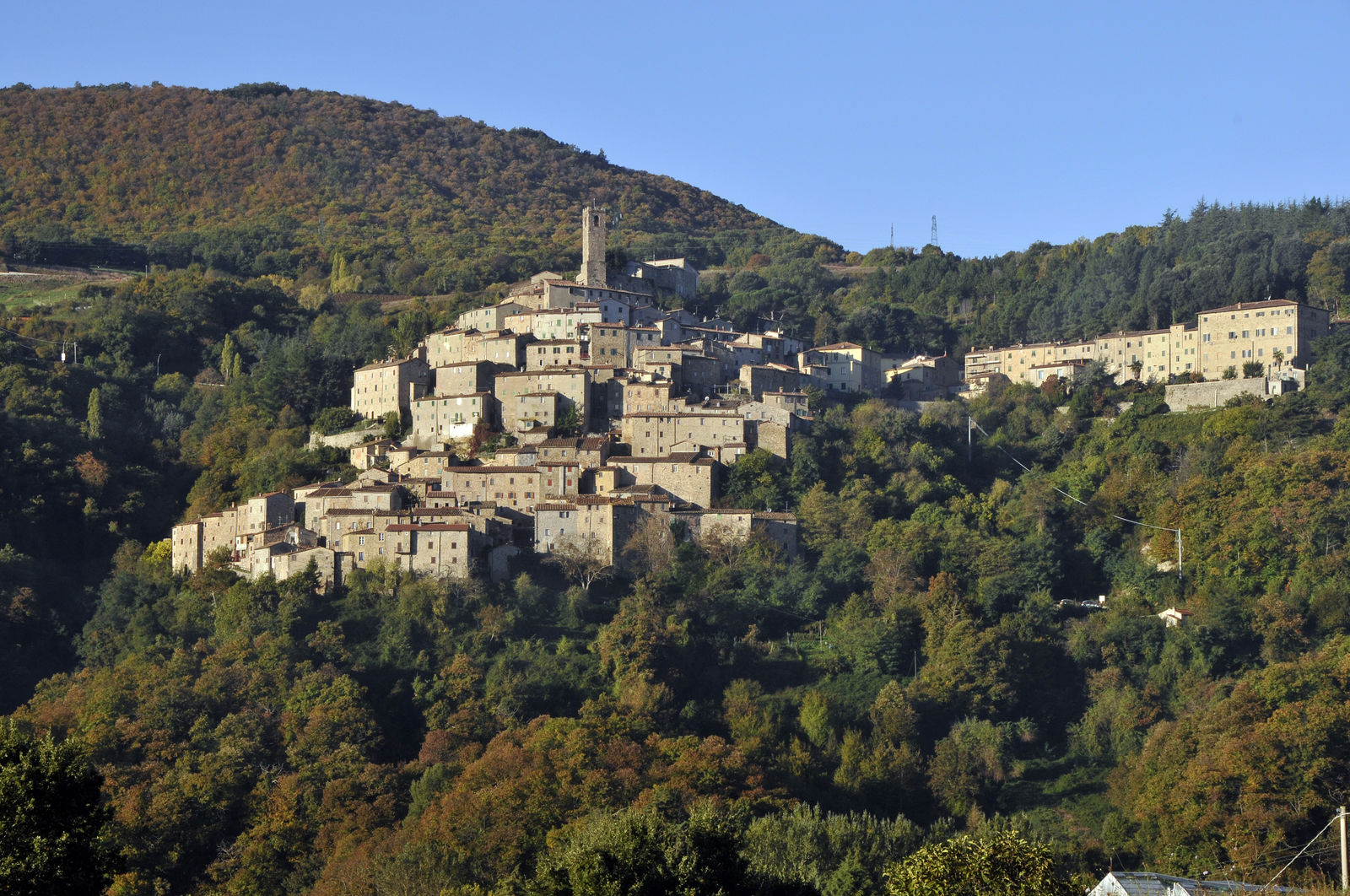 Castelnuovo di Val di Cecina - Castelnuovo Val di Cecina, a village in ...